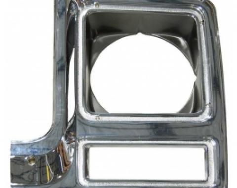 Chevy And GMC Truck Headlight Bezel, Left, 1979-1980