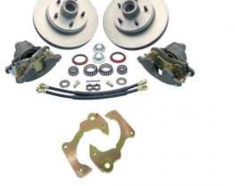 Chevy Truck Disc Brake Kit, Front, At The Wheel, 5 On 4-3/4 Bolt Pattern, 1963-1970