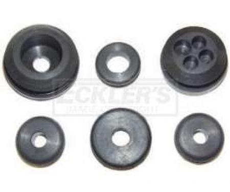 Chevy Or GMC Truck Firewall Grommet Kit, 1st Design 1950-1955