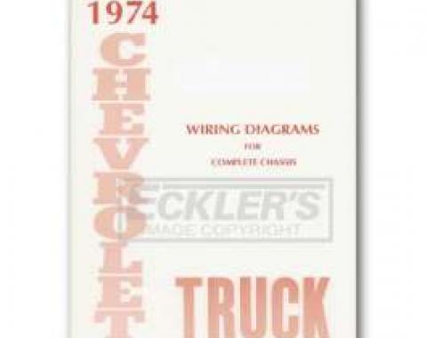 Chevy Truck Wiring Diagram, 1974