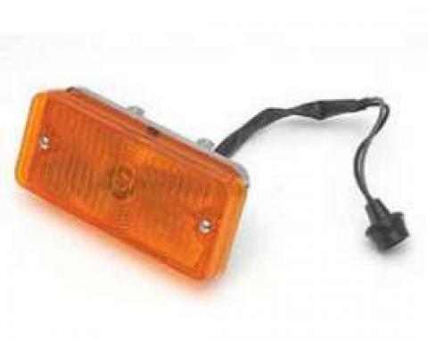 Chevy Truck Parking & Turn Signal Light Assembly, Amber, Right, 1967-1968