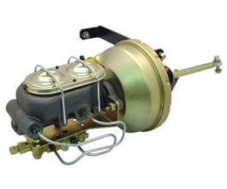 Chevy Truck Master Cylinder & Booster Kit, Front & Rear Disc Brakes, 1947-1955 (1st Series)