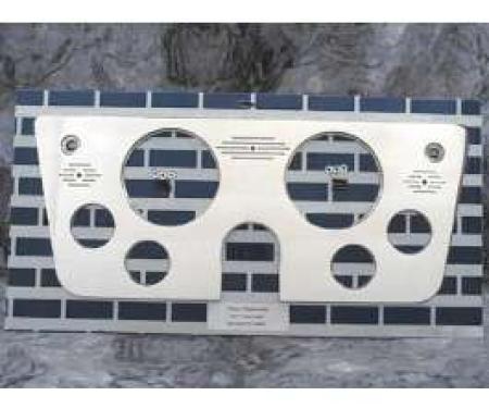 Chevy Truck Dash Insert, Polished Billet Aluminum, Classic Instruments, 1967-1972