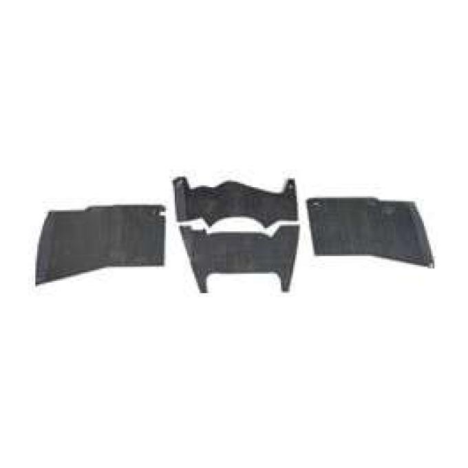 Chevy Truck Floor Insulation, Sound Deadener, 1955-1959