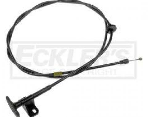 Chevy & GMC Truck Release Cable, Hood, Full Size Truck, 1977-1991