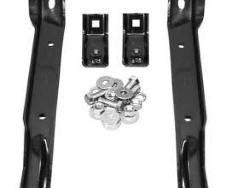 Chevy Truck Bumper Bracket Set, Front, 4 Wheel Drive, 1967-1970