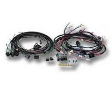 Chevy Truck Instrument Cluster Wiring Harness, Without Gauges, 1964-1966