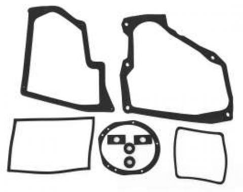 Chevy Truck Heater Gasket Set, For Trucks Without Air Conditioning, 1967-1972