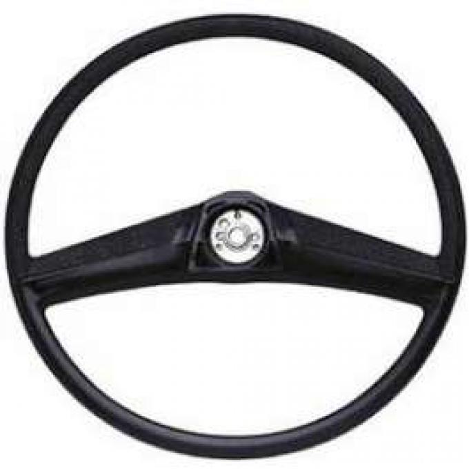 Chevy Truck Steering Wheel, Saddle, 1969-1972