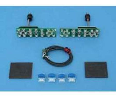 Chevy Truck LED Taillight Conversion Kit, Fleet Side, 1967-1972