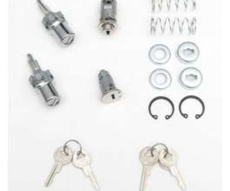 Chevy Truck Lock Set, With Original Keys, 1954-1955 (1st Series)