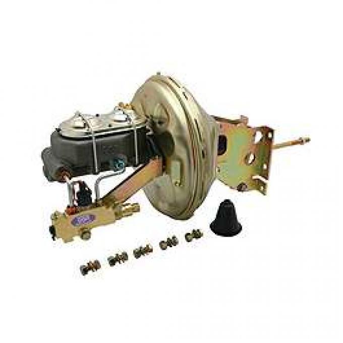 Chevy Truck Front Disc & Rear Drum Power Brake Booster Kit,11, 1967-1972