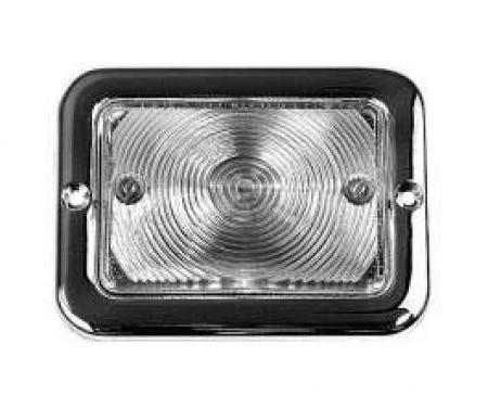 Chevy Truck Parking Light Assembly, Clear, 12 Volt, 1954-1955