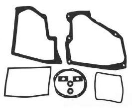 Chevy Truck Heater Gasket Set, For Trucks Without Air Conditioning, 1967-1972