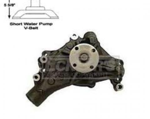 Chevy And GMC Truck Water Pump, Small Block, Long Style, AC Delco, 1970-1976