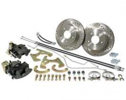 Chevy Truck Disc Brake Kit, Rear, 6 Lug, 1963-1966