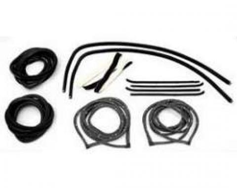 Chevy Truck Weatherstrip Kit, For Large Rear Glass, Deluxe Cab, 1955-1959