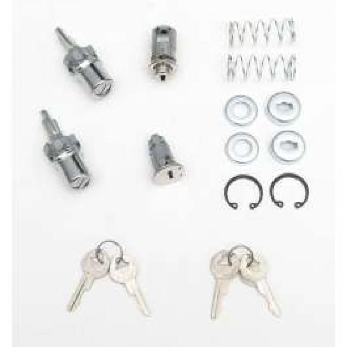 Chevy Truck Lock Set, With Original Keys, 1954-1955 (1st Series)