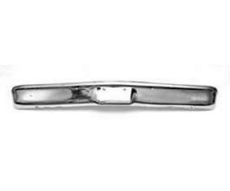Chevy Truck Front Bumper, Chrome, 1967-1970