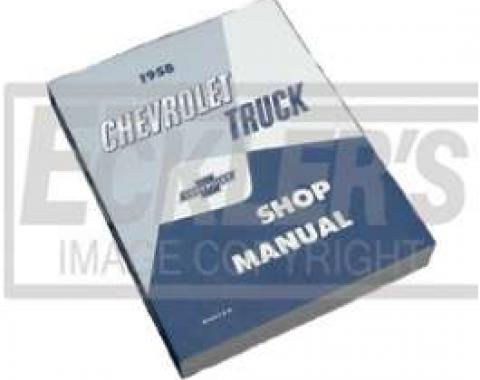 Chevy Truck Shop Manual, 1958