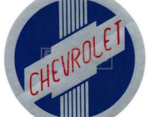 Chevy Truck Heater Decal, 1953-1955