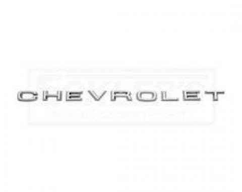 Chevy Truck Hood Letter Set, Chevrolet Word, 1967-1968