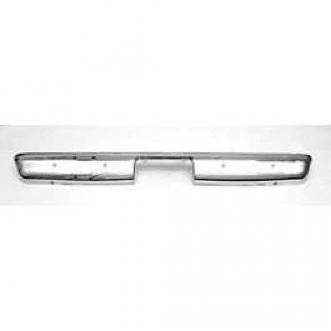 Chevy Truck Rear Bumper, Fleet Side, Chrome, 1967-1972