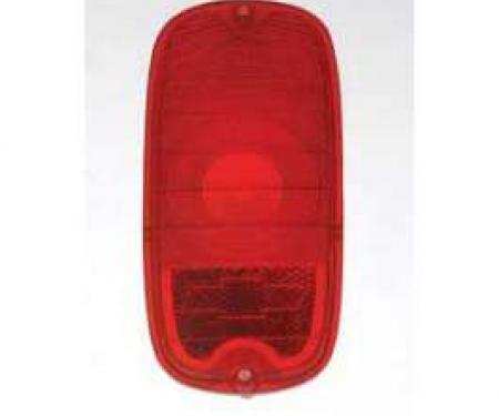 Chevy Truck Taillight Lens, Fleet Side, 1960-1966