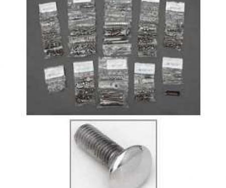 Chevy Truck Button Head Bolt Kit, Cameo Bed, Stainless Steel, 1955-1958