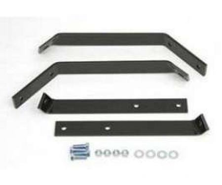 Chevy Truck Bumper Bracket Set, Rear, Fleet Side, 1960-1962