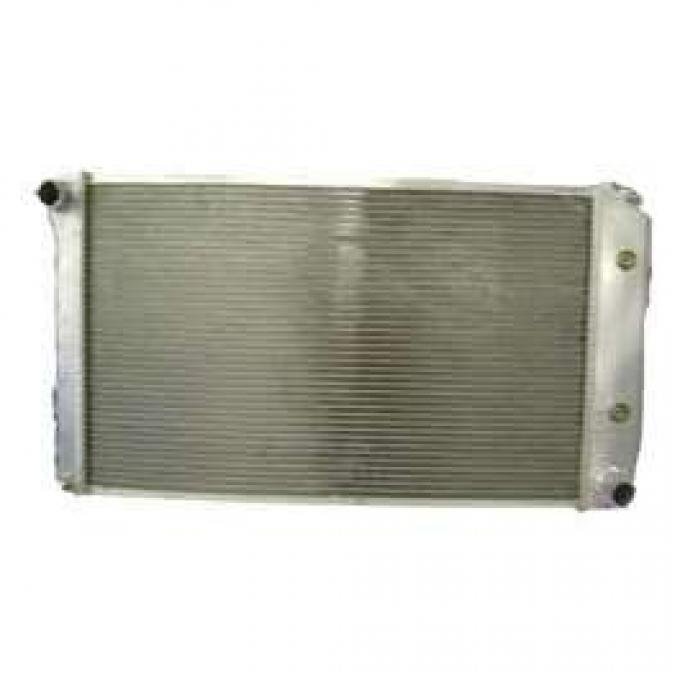 Chevy Truck Radiator, Griffin, Aluminum, HP Series, Dual Core, 1973-1987