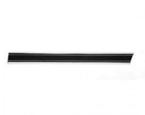 Chevy Truck Custom Sport Fleet Side Molding, Long Bed, With Black Insert, Left Front Lower, 1969-1972