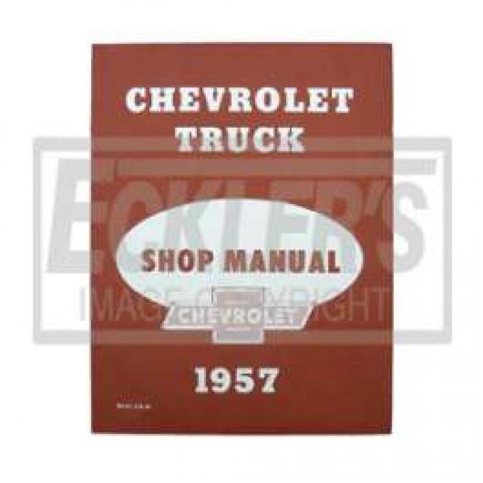 Chevy Truck Shop Manual, 1957