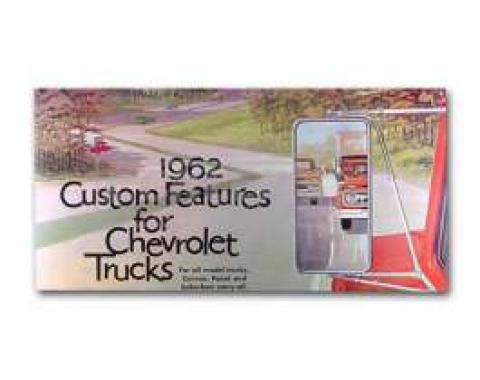Chevrolet Truck Accessories Brochure, 1962