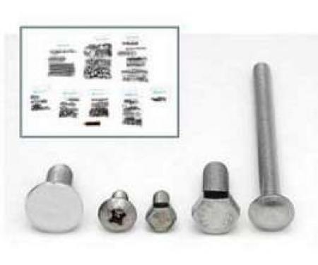 Chevy Truck Hex Head Bolt Kit, Fleet Side Metal Bed, Stainless Steel, 1967-1972