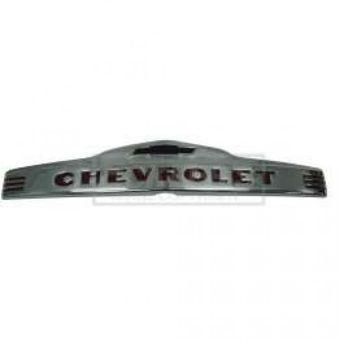 Chevy Truck Hood Emblem, Polished Stainless Steel, 1947-1953