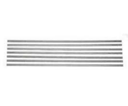 Chevy Truck Bed Strips, Steel, Long Bed, Fleet Side, 1967-1972