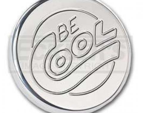 Chevy Or GMC Truck Radiator Cap, 12-15 Lb, Be Cool, Round Style, Polished Finish, 1958-1972