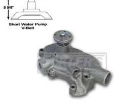 Chevy And GMC Truck Water Pump, Small Block, Short Style, AC Delco, 1965-1972