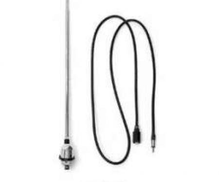 Chevy Truck Antenna, Telescopic, With Lead Wire, 1967-1972