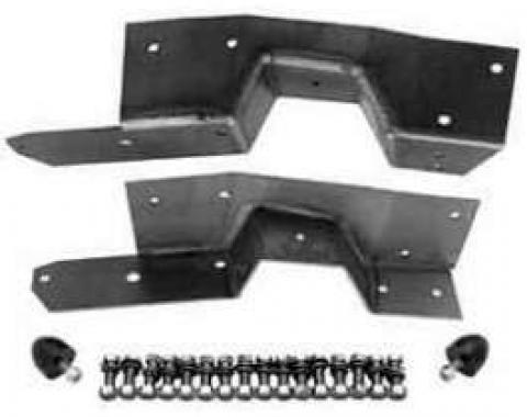 Chevy Truck Rear Frame C-Notch Kit, Bolt-On, 1963-1972