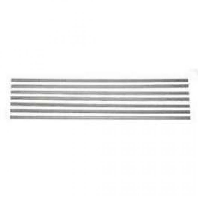 Chevy Truck Bed Strips, Steel, Short Step Side, 1967-1972