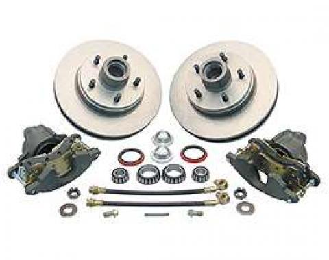 Chevy Truck Brake Kit, Front, At The Wheel, 1971-1972