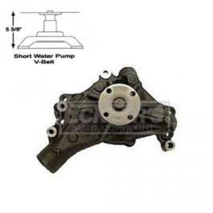 Chevy And GMC Truck Water Pump, Small Block, Long Style, AC Delco, 1970-1976
