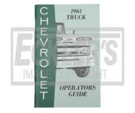 Chevy Truck Owner's Manual, 1961