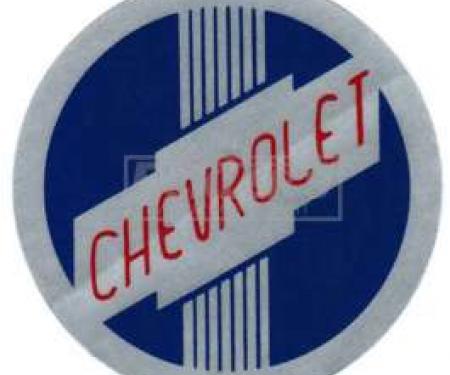 Chevy Truck Heater Decal, 1953-1955