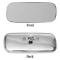 Chevy Truck Inside Rear View Mirror, Stainless Steel, 1947-1959