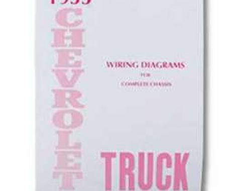 Chevy Truck Wiring Diagram Manual, 1955
