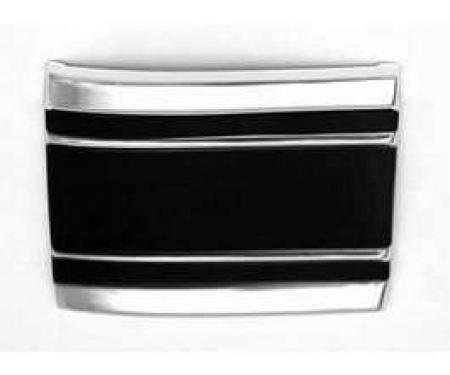 Chevy Truck Cab Molding, Right, Lower, Black, 1969-1972