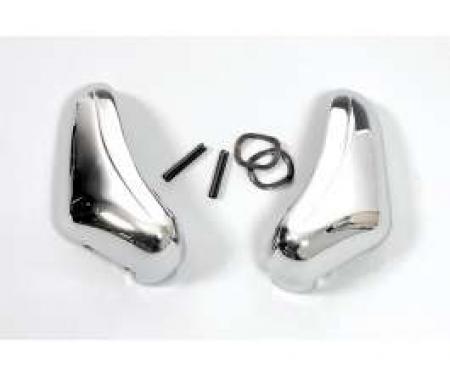 Chevy Truck Vent Window Handles, Chrome, 1968-1972